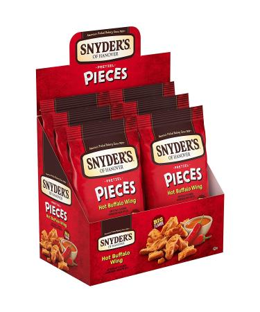 Snyder's of Hanover Pretzel Pieces Hot Buffalo Wing 3.25 oz (Pack of 6) - Buy Online on SooperMarket.com