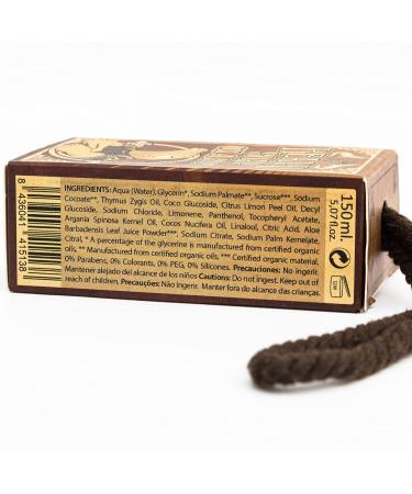 HEY JOE Beard Soap on a Rope 150ml - Premium Beard Care Natural Ingredients Worldwide Shipping - Buy Online on SooperMarket.com