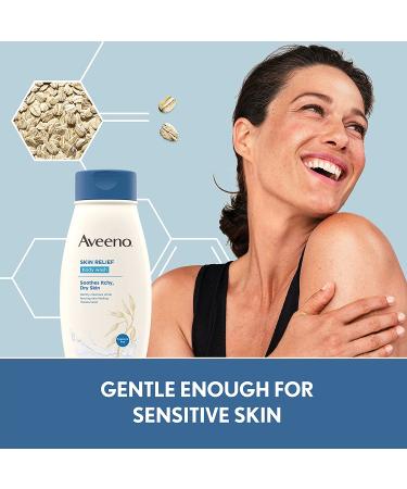Aveeno Skin Relief Fragrance-Free Body Wash - Soothes Itchy Dry Skin - Sensitive Skin Formula - 33 fl. oz - Buy Online on SooperMarket.com