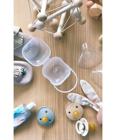 Purifyou PurePouch BPA-Free Pacifier & Nipple Shield Cases - Set of 3 | Clear Case for Diaper Bag & Stroller | Travel Pacifier Box | Keeps Binkies Clean & Accessible | 3 Count - Buy Online on SooperMarket.com