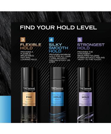 TRESemm Silky Smooth Hold Hairspray 11 oz - Pack of 6 for Frizz Control & Humidity Resistance - Buy Online on SooperMarket.com