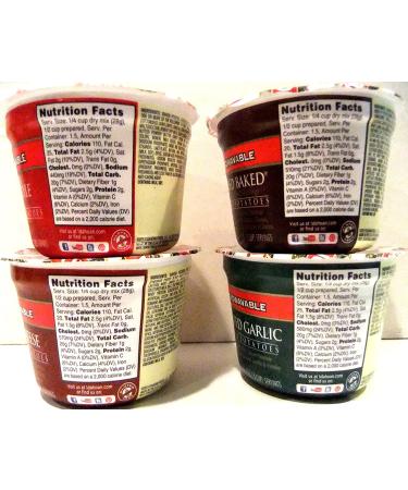 Idahoan Microwavable Mashed Potatoes Variety 8 Pack with Free Heavy Duty Utensils - Buy Online on SooperMarket.com