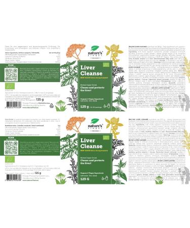 Nutrisslim Liver Cleanse Powder 125g - Natural Blend of 4 Superfoods for Liver Detox | Vegan Friendly - Buy Online on SooperMarket.com