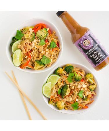 Mr. Spice Organic Thai Peanut Sauce | Salt-Free, Low Fat, Gluten-Free, Vegan Marinade - Buy Online on SooperMarket.com