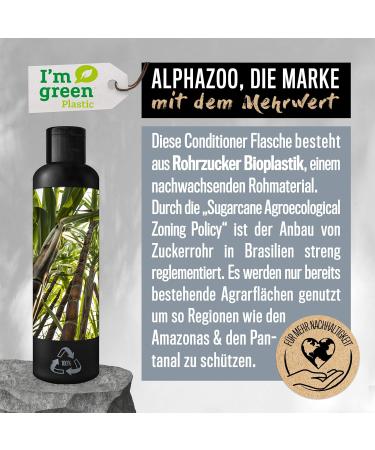 Alphazoo Repair & Care Conditioner 200ml for Cats & Dogs | Natural Shampoo for Soft Fur | All Breeds Langhaar & Kurzhaar - Buy Online on SooperMarket.com