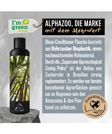 Alphazoo Every Day Conditioner for Cats & Dogs - 200ml Coconut Fur Care for All Breeds | Natural Dog Shampoo for Soft Fur - Buy Online on SooperMarket.com