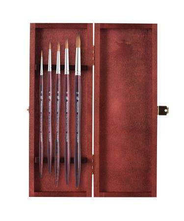 Princeton Artist Brush Kolinsky Sable Collectors Set 5 -Piece