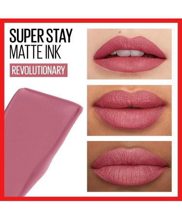 Maybelline Super Stay Matte Ink Liquid Lipstick - Revolutionary Light Mauve Pink, 0.17 Fl Oz - Buy Online on SooperMarket.com