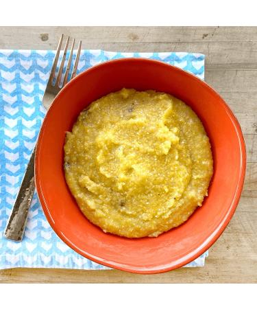Spicy Jalapeno Yellow Corn Grits with Hatch Green Chile, Garlic, Cheddar - 24 Packs, 6oz Each - Just Add Water for Authentic New Mexico Hatch Chile Flavor - Perfect for Easy Meals & Camping - Buy Online on SooperMarket.com