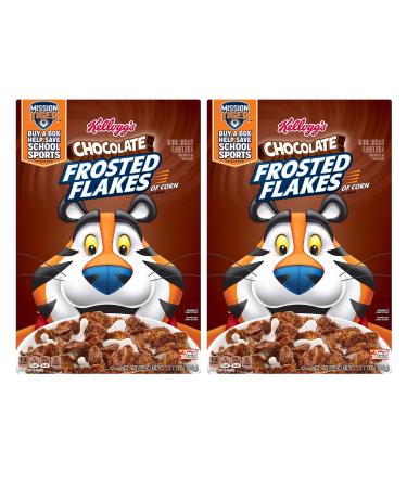 Kellogg's Chocolate Frosted Flakes 13.7 ounce (pack of 2) Chocolate 13.7 Ounce (Pack of 2)