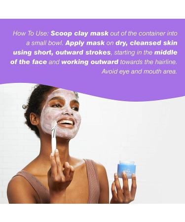 COOLA Moon Silk Face Mask Cleansing Brush - Skin Barrier Protection Applicator - Buy Online on SooperMarket.com