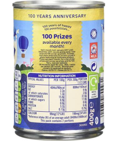 Ambrosia Rice Pudding 4 x 400g - Buy Online on SooperMarket.com