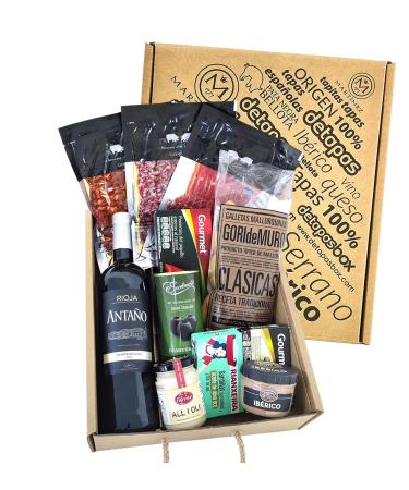 Gift Box - A Spanish Tapas Evening for Two | Gourmet Gift Idea for Friends & Food Lovers - Buy Online on SooperMarket.com