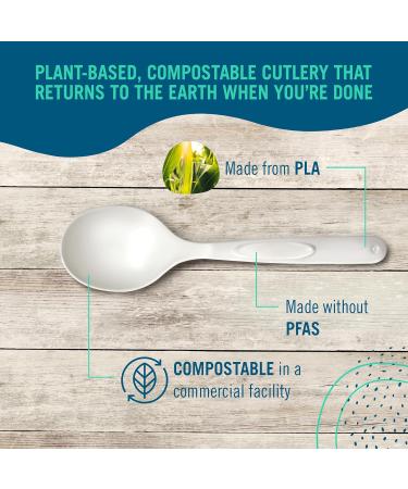 Preserve - Soup Spoon Cmpst Medium Weight - Case of 1-840 Ct - Buy Online on SooperMarket.com