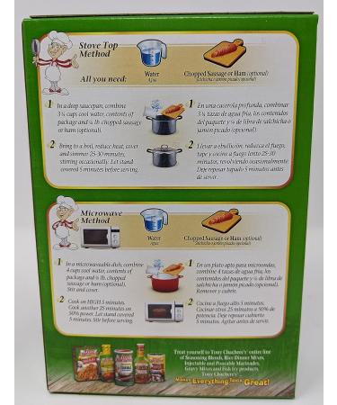 Tony Chachere Red Beans and Rice Mix Bundle with Andy Roo's Seasoning + Mygorp Sample Pack - 3 Items - Buy Online on SooperMarket.com