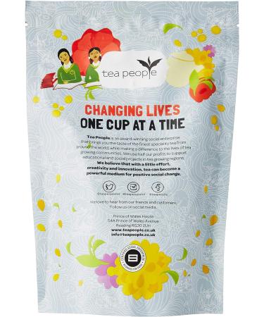Tea People Organic Luxury Rooibos Pyramid Refill Pack - 50 Count - Buy Online on SooperMarket.com