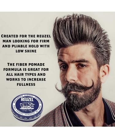 Reuzel Fiber Pomade for Men - Strong Hold Hair Wax 35g Vanilla | Buy Online Internationally - Buy Online on SooperMarket.com