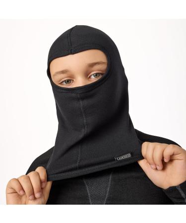 Buy Heid Sturmhae Kids Ski Mask Balaclava - Thermoactive & Breathable Universal Size for Girls & Boys - Ideal for Ski Helmets - LA-142 Black - Buy Online on SooperMarket.com