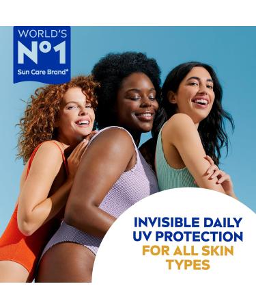 NIVEA SUN UV Face Invisible Daily Fluid SPF50+ (40ml) Face Sunscreen with Niacinamide 8H Matte Effect SPF50 Face Moisturiser Invisible On All Skin Tones - Buy Online on SooperMarket.com