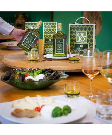 Laudemio Tuscany High Polyphenols Extra Virgin Olive Oil 2022 Harvest | Robust Green Frantoio Monovarietal | NYIOOC Gold Award Winner | Lab Tested, No Pesticides | 16.9 fl oz - Buy Online on SooperMarket.com