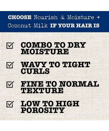 Maui Moisture Coconut Milk Conditioner - Hydrating & Detangling for Curly Hair | Lightweight Daily Moisturizer | Vegan, Silicone & Paraben-Free | 13 fl oz - Buy Online on SooperMarket.com