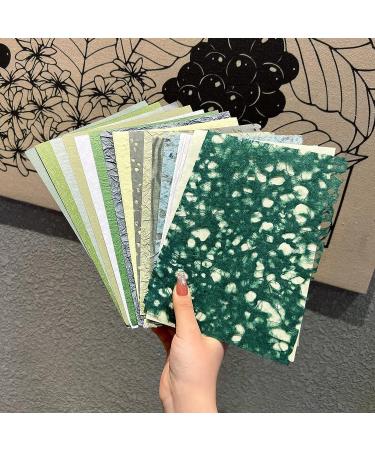 30Pcs A5 Handmade Scrapbook Paper Set - Snow Dot Mesh Fabric Mix for Art Journaling & Card Making - Buy Online on SooperMarket.com