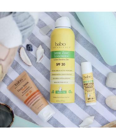 Babo Botanicals Daily Sheer Moisturizing Tinted Sunscreen SPF 30 - Natural Glow, Unscented, 1.7 Fl Oz - Buy Online on SooperMarket.com