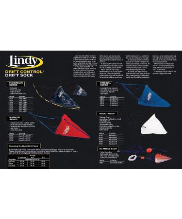Lindy Drift Control Drift Sock Boat Bag Parachute Drift Anchor for Fishing Boat  Fisherman Series  36" - Buy Online on SooperMarket.com