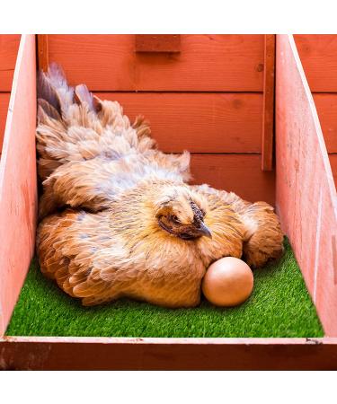Rural365 Artificial Turf Nesting Box Pads - 12x12, 4 Pack - Chicken Coop Grass Laying Pads - Buy Online on SooperMarket.com
