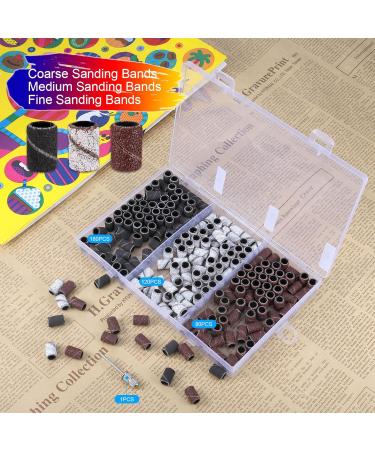 220Pcs Nail Drill Bits Set 210Pcs Nail Sanding Bands and 10Pcs Nail Drill Bit Professional Nail Drill Bits Titanium Plated Cuticle Drill Bits Nails Accessories Electric Nail Drill Bits Women Gift - Buy Online on SooperMarket.com