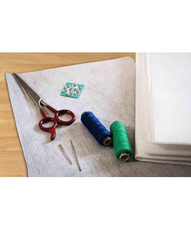 MAROBEE Medium Weight White Iron-On Fusible Interfacing - 40 x 3 Yards - Sewing Projects - Buy Online on SooperMarket.com