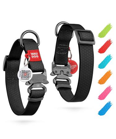 Waudog collar dog waterproof adjustable dog collar big dogs/dog collar medium -sized dog dog collars Small dog collars & puppies collar/metal closure