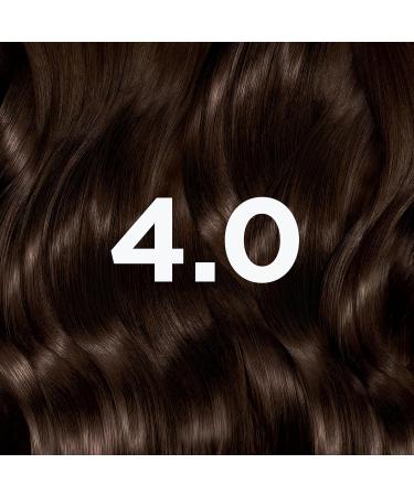 Garnier Good Permanent Hair Dye Kit 4.0 Cacao Brown - 100% Grey Coverage, 8 Weeks Long-Lasting Color - Buy Online on SooperMarket.com