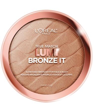 L'Oreal Paris Cosmetics True Match Lumi Bronze It Bronzer For Face And Body, Medium, 0.41 Fluid Ounce