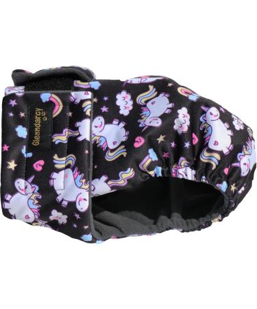 Glenndarcy Dog Diapers Without Tail Hole - Medium Pants for French Bulldogs & Unicorns | Best for Comfort & Fit - Buy Online on SooperMarket.com