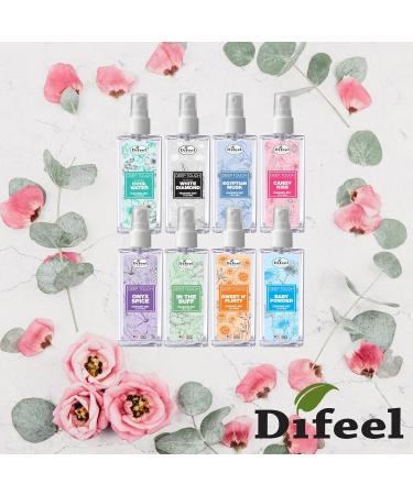 Difeel Deep Touch Body Mist Spray - Egyptian Musk 3 Ounces - Buy Online on SooperMarket.com