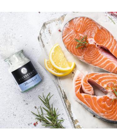 Buy Ankerkraut Coarse Sea Salt 170g in Cork Glass | Premium Table Salt for Gourmet Cooking | International Shipping Available - Buy Online on SooperMarket.com