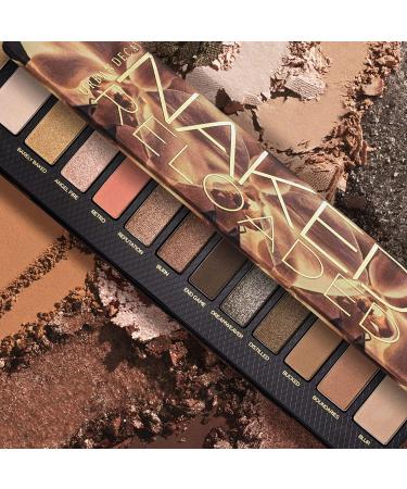 Urban Decay Naked Reloaded Eyeshadow Palette - 12 Neutral Shades with Velvety Texture and Mirror - Buy Online on SooperMarket.com