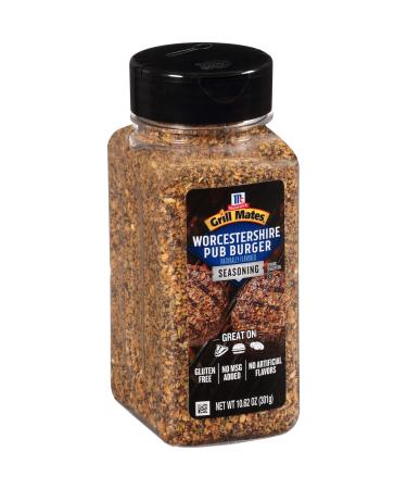 McCormick Grill Mates Worcestershire Pub Burger Seasoning, 10.62 Ounce