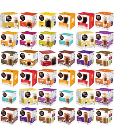 The CoffeeMarket Ltd : Buy 5 Boxes Compatible With Dolce Gusto Coffee Pods Pick Any 5 Boxes Many blends to choose from (Latte Espresso Chococino Cappuccino etc)