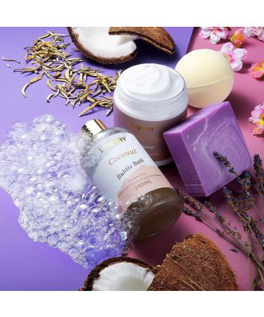 Best Friend Spa Gift Set - Long Distance Friendship Gifts for Women | BFF Birthday & Fathers Day Presents | Wine Tumbler, Bath Bomb, Bubble Bath, and More - Buy Online on SooperMarket.com