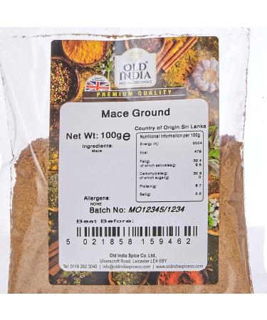 Old India Mace Ground 100g - Premium Quality Spice (Pack of 1) - Buy Online on SooperMarket.com