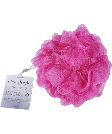 Clean Logic Silky-Soft Mesh Sponge 70g - Pack of 6, Assorted Colors | Bath and Body Essentials - Buy Online on SooperMarket.com