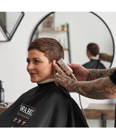 Wahl Professional Classic White Peanut Hair and Beard Clipper Trimmer Model 8685 - Powerful Rotary Motor for Barbers and Stylists - Buy Online on SooperMarket.com