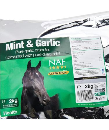 Natural Animal Feeds NAF Mint and Garlic 2 kg (Pack of 1) - Buy Online on SooperMarket.com