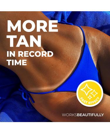 BYROKKO Shine Brown Tropical Sunbed Tanning Accelerator 190g - Natural Tan Boost for Sunbeds & Outdoor Sun with Super Active Formula - Buy Online on SooperMarket.com