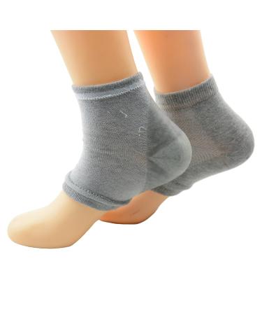 2 Pairs of Moisturizing Silicone Gel Socks for Dry Cracked Feet - International Shipping Available - Buy Online on SooperMarket.com