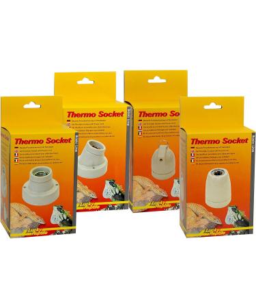 Buy Lucky Reptile Thermo Socket - Porcelain E27 Lamp with Power Cable - Compatible with 150W for Terrariums - Buy Online on SooperMarket.com