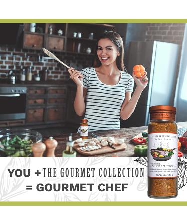 Gourmet Collection Fisherman's Seafood Spectacular Seasoning - Perfect for Crab, Salmon, Shrimp, Mussels, and Rice - Buy Online on SooperMarket.com