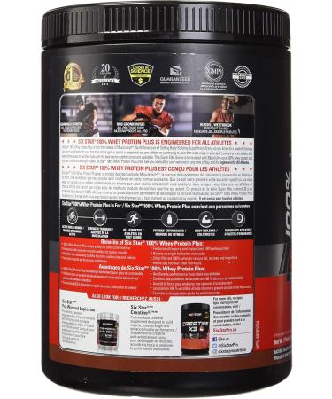Whey Protein Powder + Pre Workout Powder | Six Star 100% Whey Protein Plus and Preworkout Explosion - Buy Online on SooperMarket.com